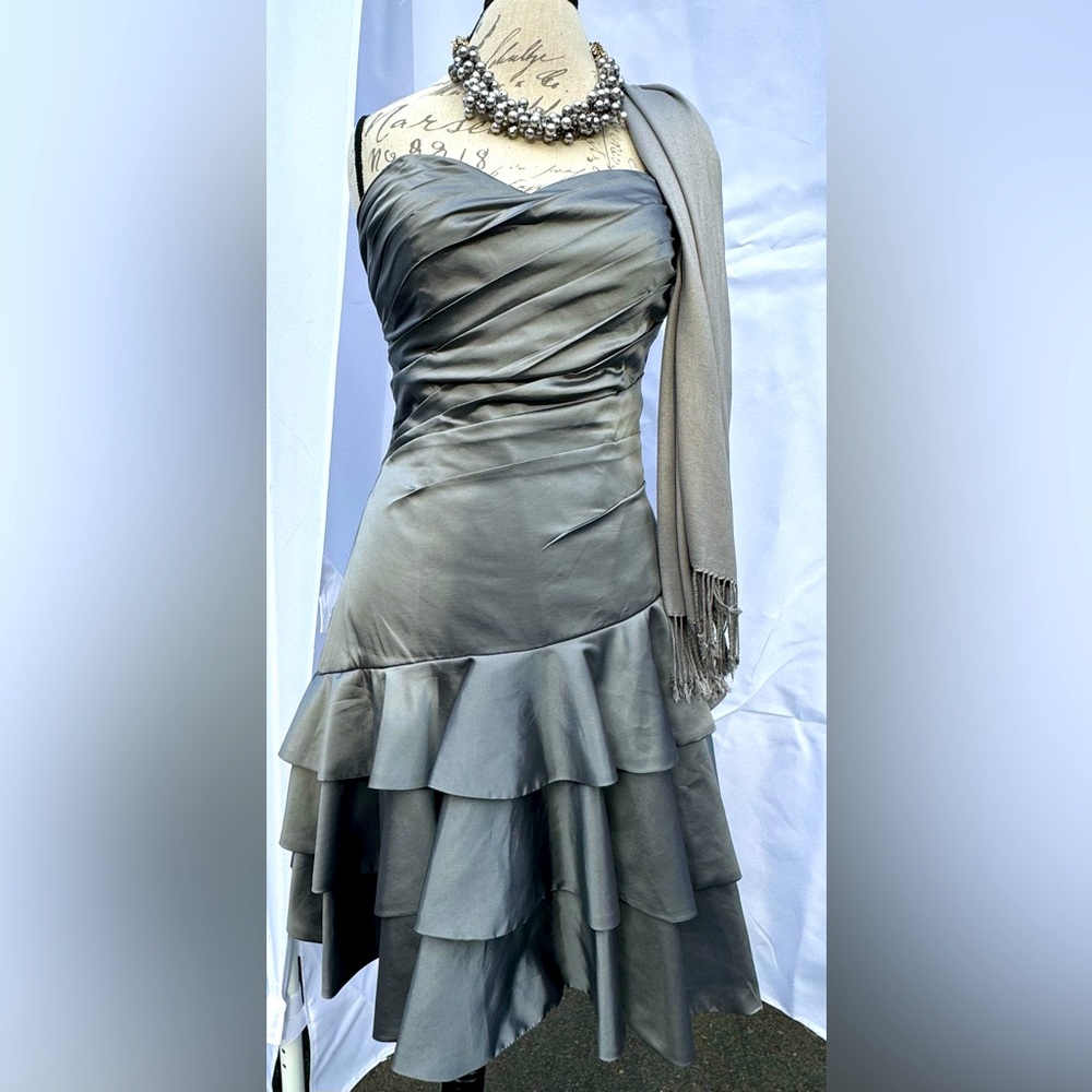 Pretty Maids Silver Dress size 12
